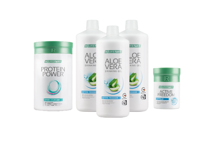 Produits LR Active Freedom pour soulager l’arthrose naturellement — Aloe Vera, gélules et MSM Body Gel