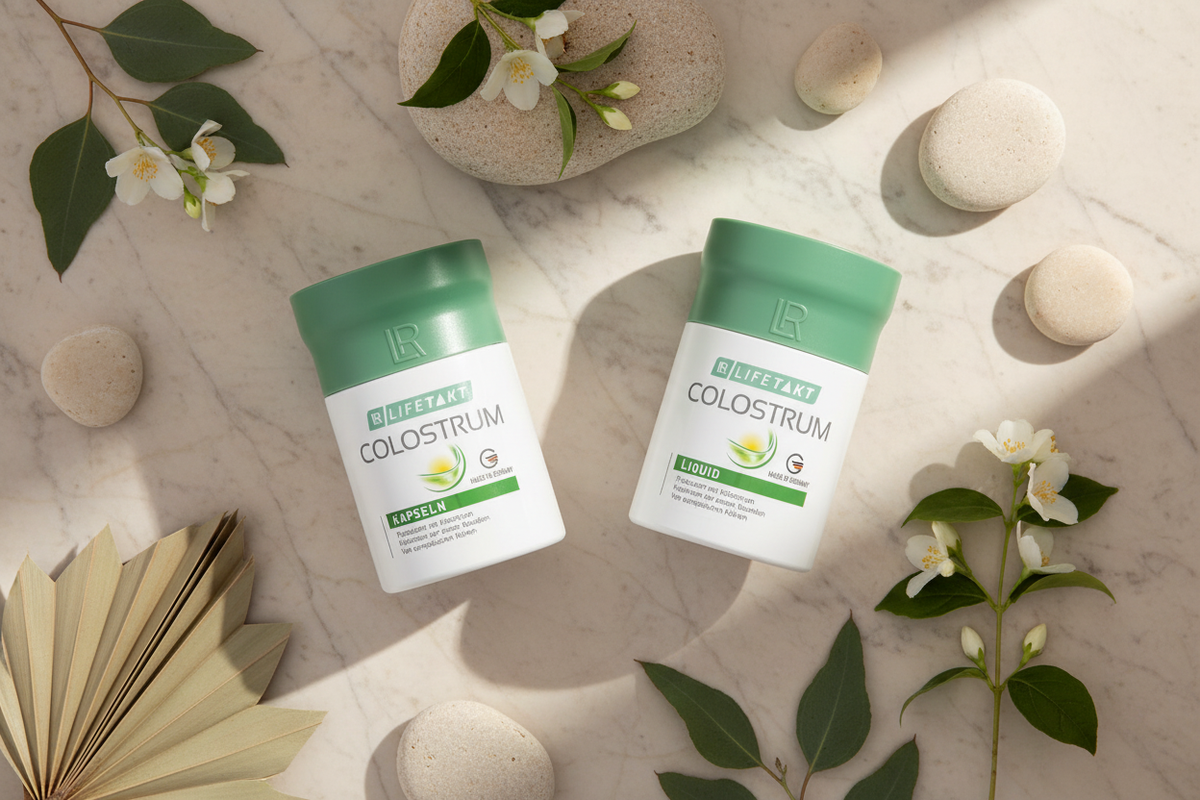 Colostrum LR LIFETAKT : bienfaits immunité, liquide ou gélules ?