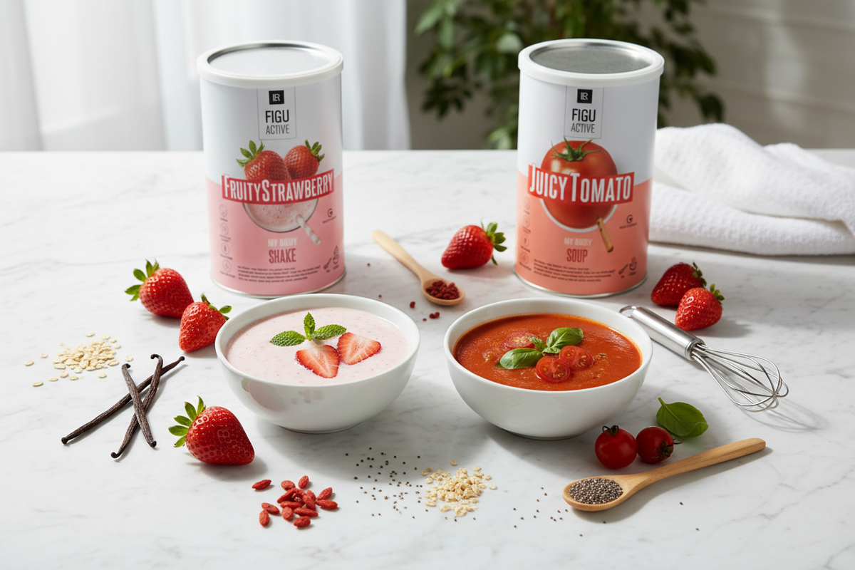 FiguActive LR – shakes et soupes substituts de repas pour programme minceur sain