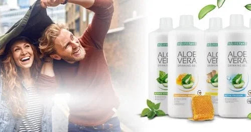Gels à boire Aloe Vera LR LIFETAKT — gamme complète pour une consommation quotidienne