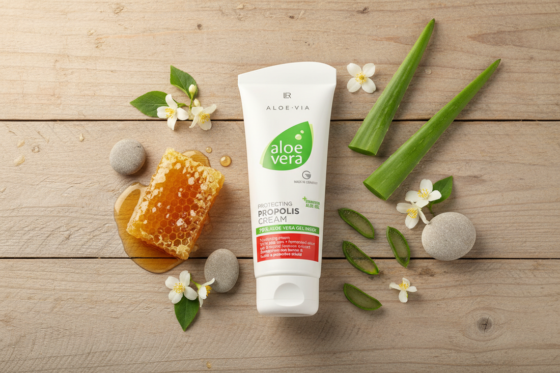 Crème Propolis Aloe Vera LR Health & Beauty protection régénération naturelle peau