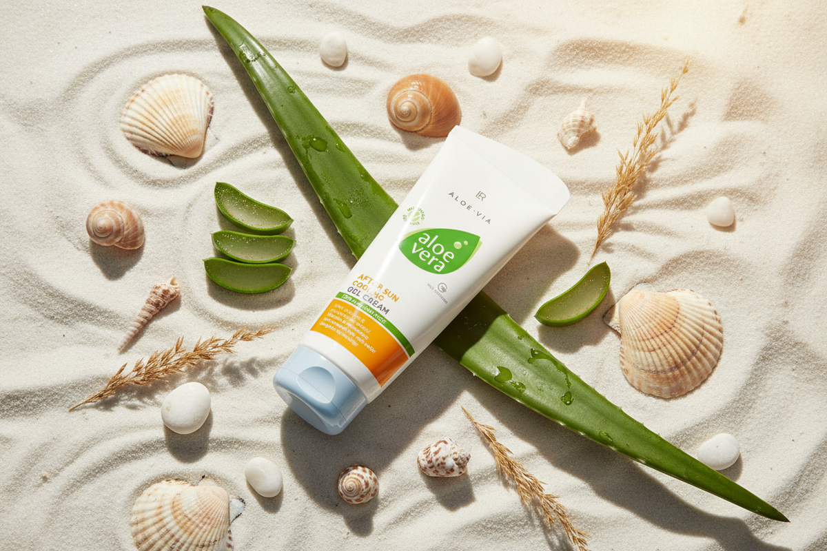 Gel Crème Après-Soleil Aloe Vera LR Health & Beauty apaisement réhydratation bronzage