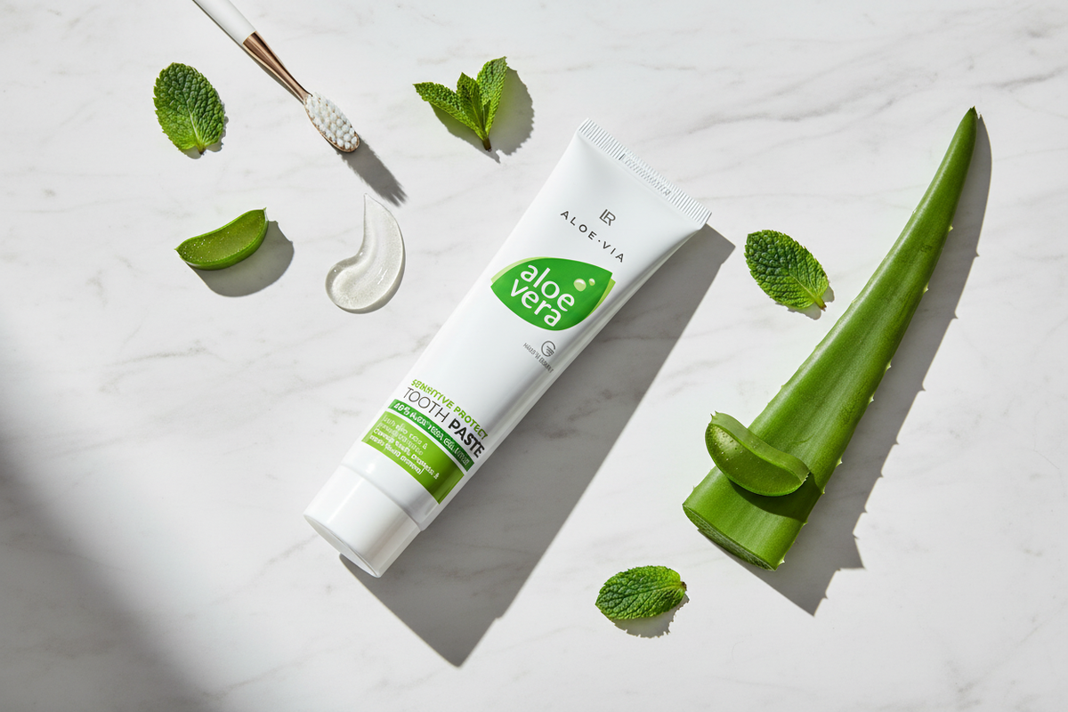 Gel Dentifrice Protecteur Aloe Vera LR Health & Beauty gencives sensibles protection émail