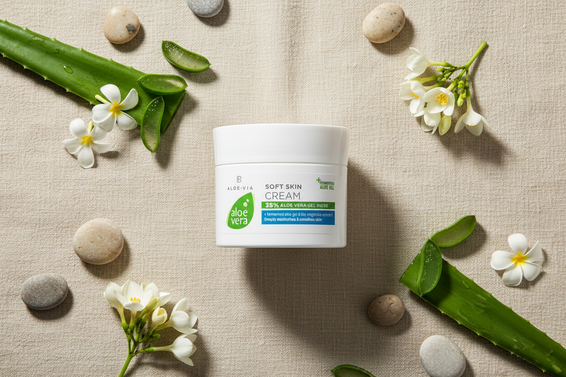 Soft Skin Cream Aloe Vera LR Health & Beauty crème corps hydratation intense peau soyeuse