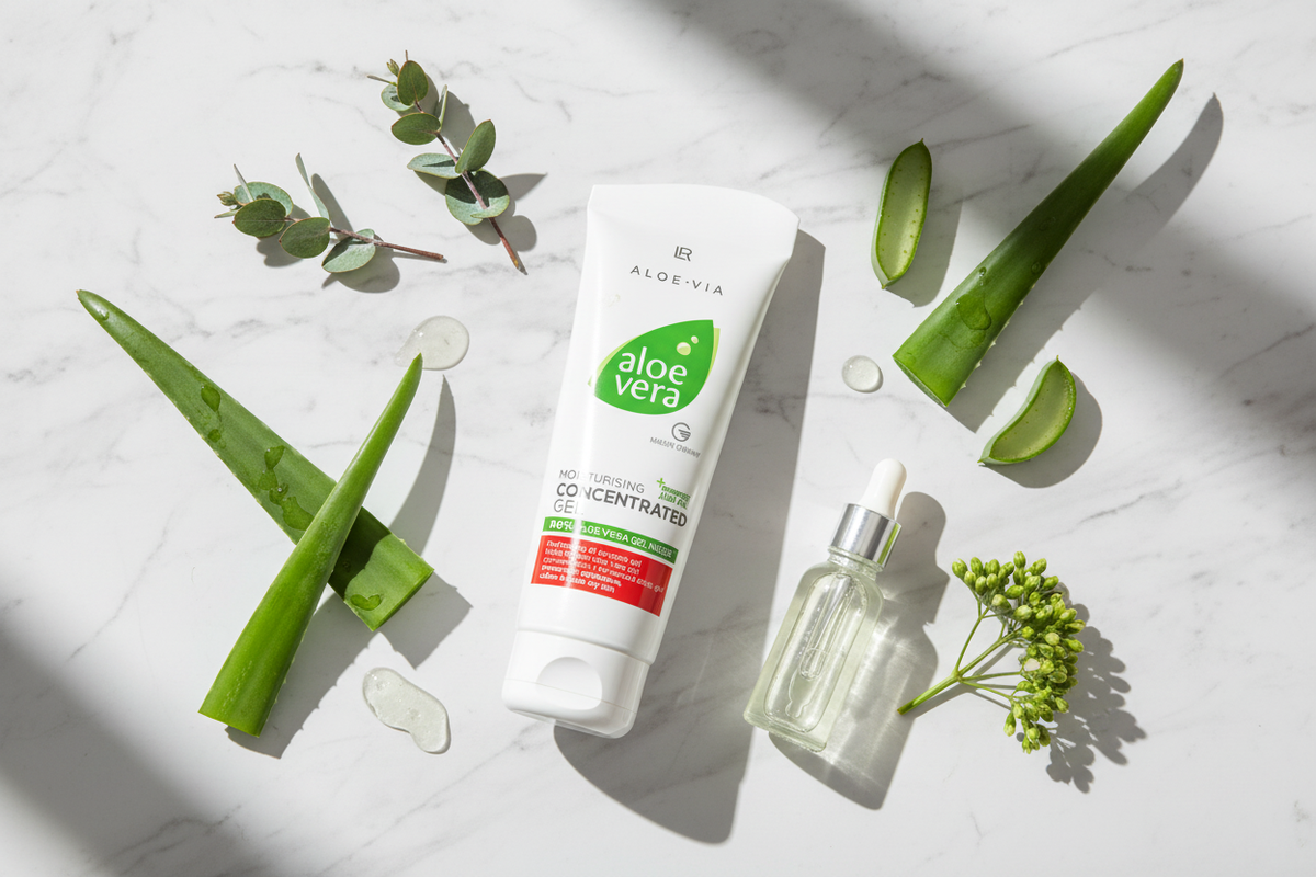 Aloe Vera Concentrate LR Health & Beauty concentré hydratant pur peau transformée