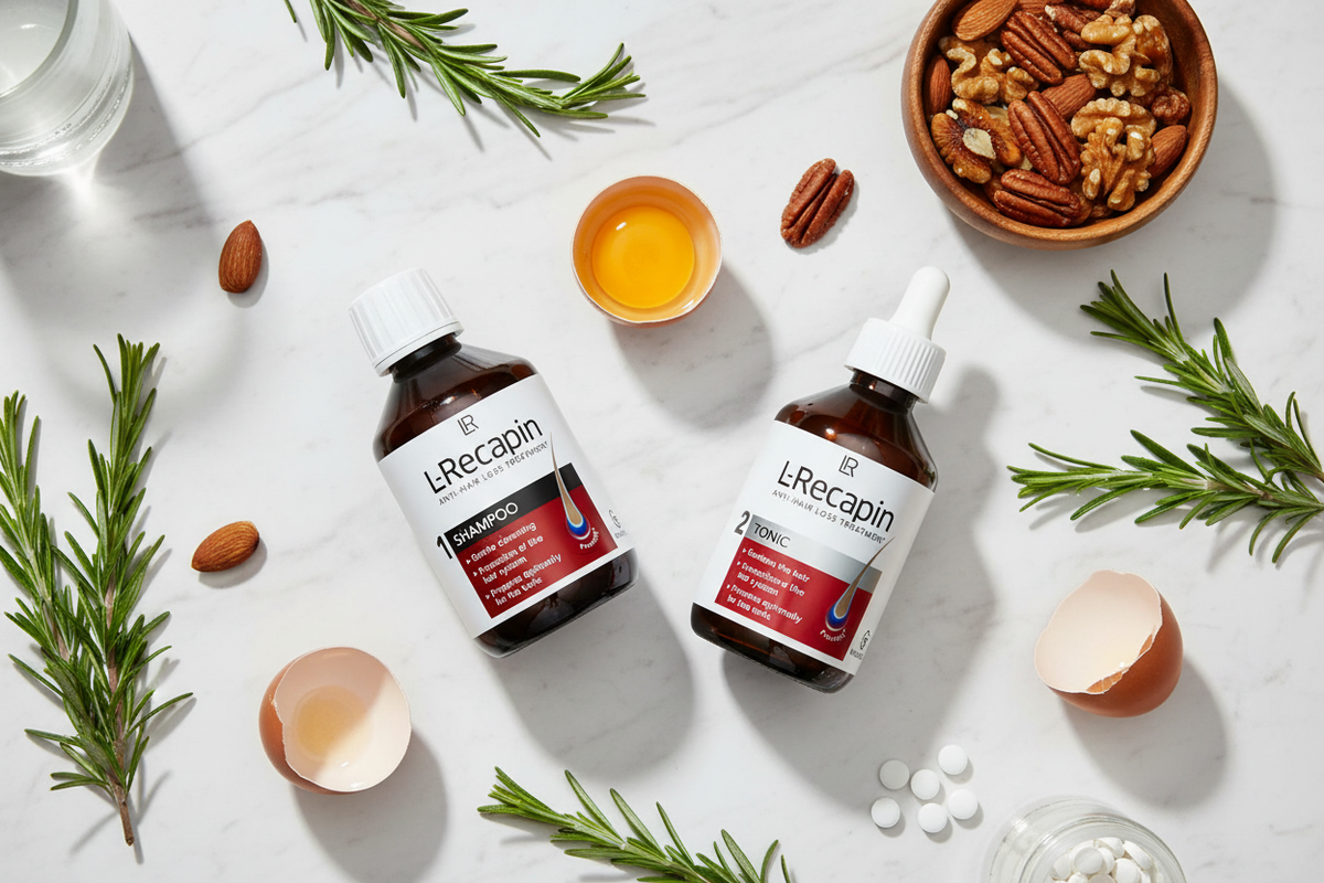 L-Recapin LR – shampoing et tonique anti-chute pour cheveux fragilisés