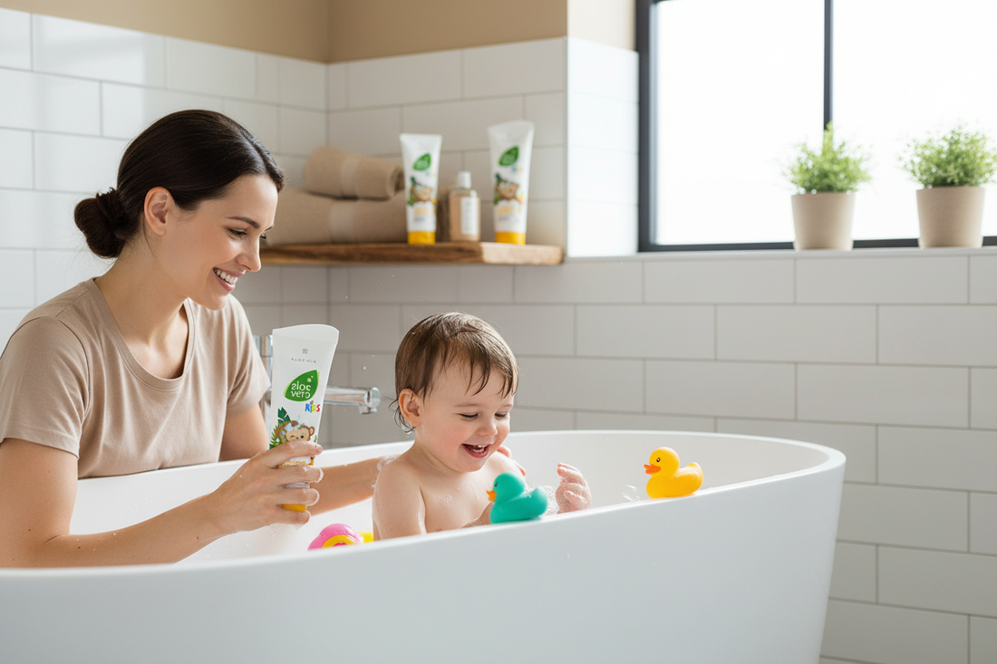 Gel Douche Jungle Kids LR Health & Beauty pour soin doux peau délicate bébés et enfants