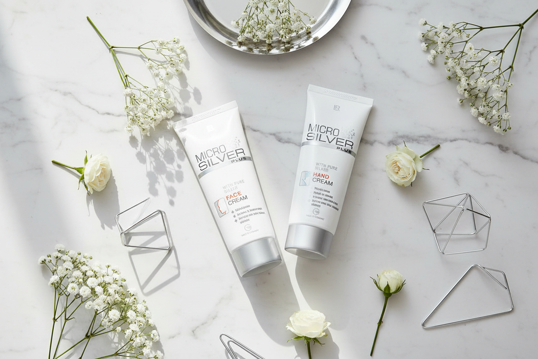 LR Microsilver Plus – gamme soins au microargent antibactérien visage, mains et hygiène