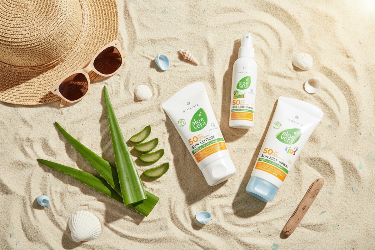 Protection solaire Aloe Vera : gamme complète SPF 30 et 50