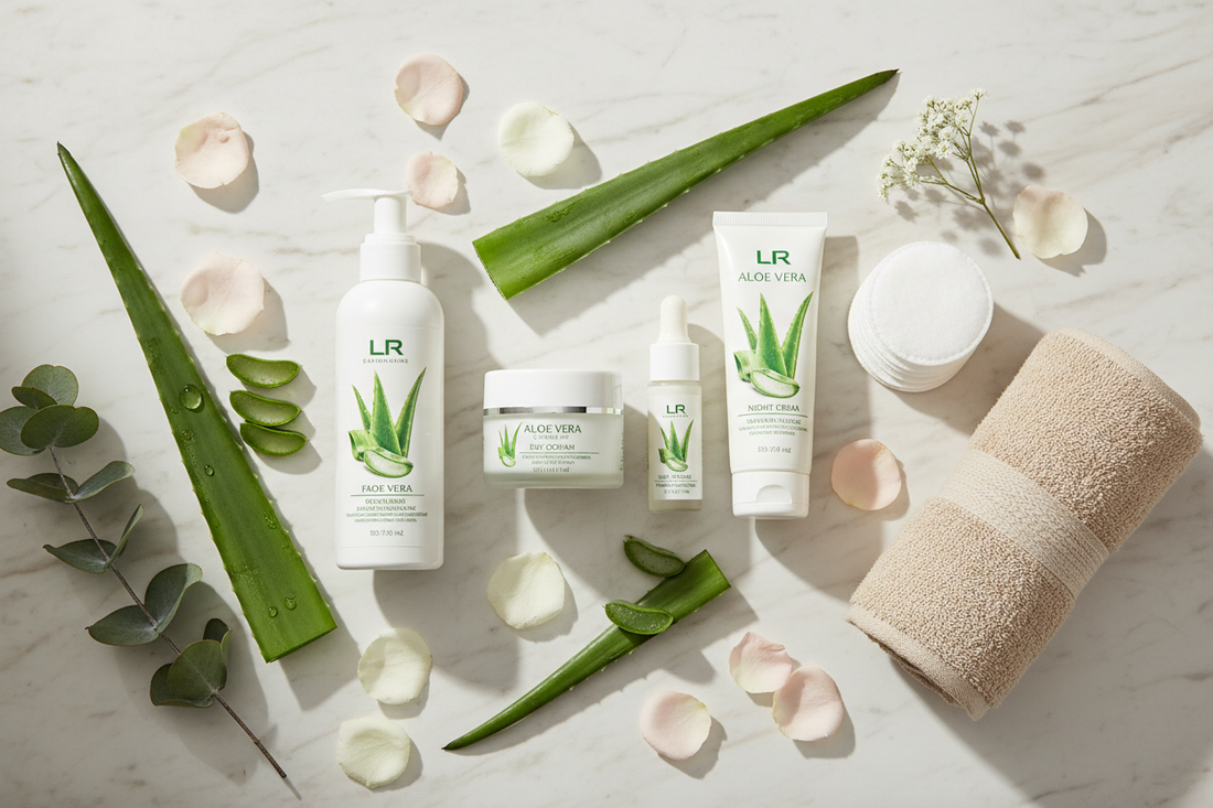 Routine visage Aloe Vera LR Health & Beauty guide complet par type de peau skincare naturel