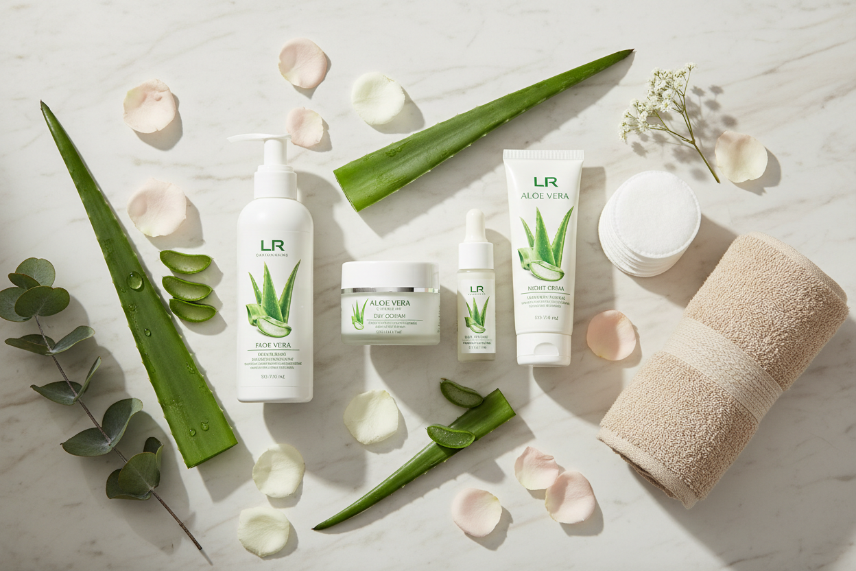 Routine visage Aloe Vera LR Health & Beauty guide complet par type de peau skincare naturel