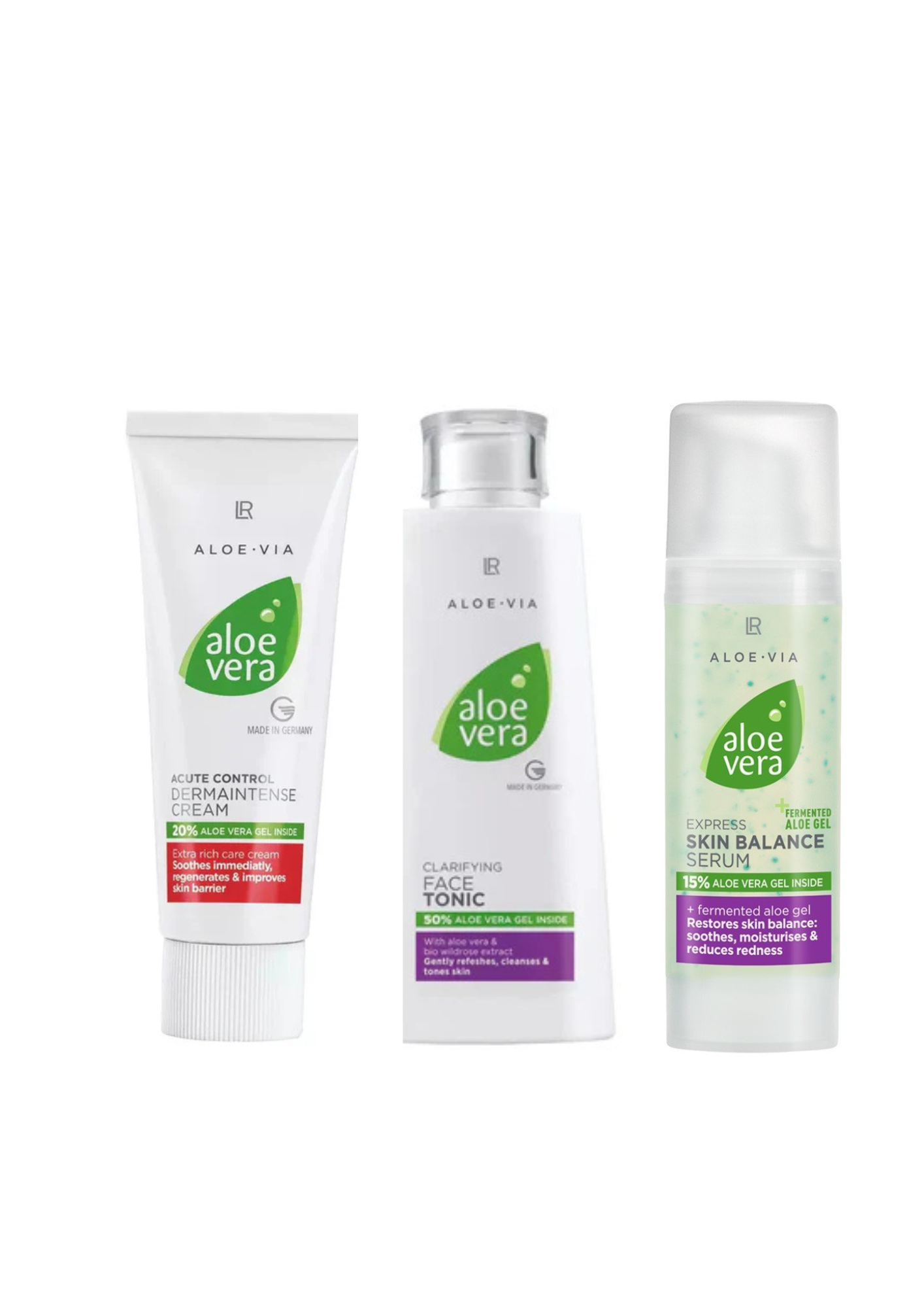 Format : 1 Crème DermaIntense + 1 Lotion Tonique + 1 Sérum Skin Balance : Routine 1 mois