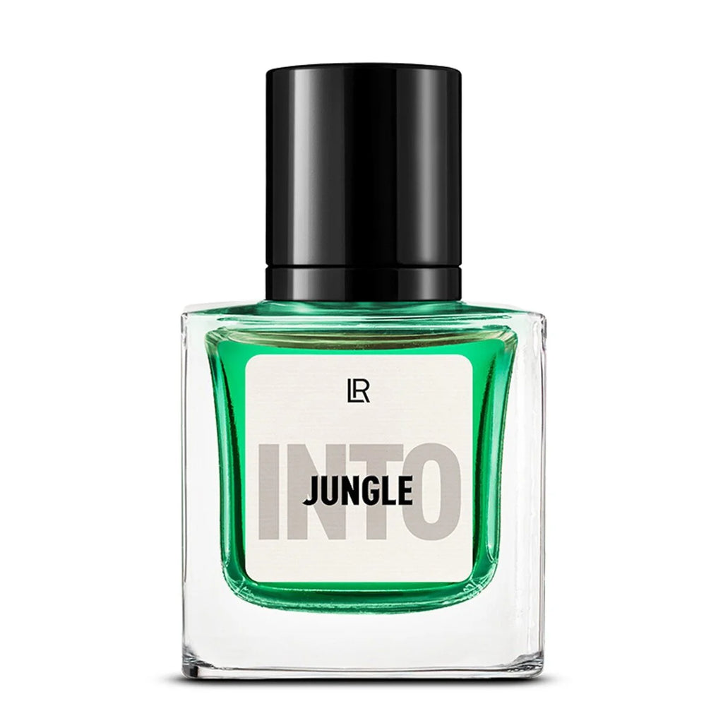 Évadez-vous avec Into Jungle LR Health & Beauty : ananas, santal et vanille pour une fragrance orientale intense et exotique qui transporte les sens.
