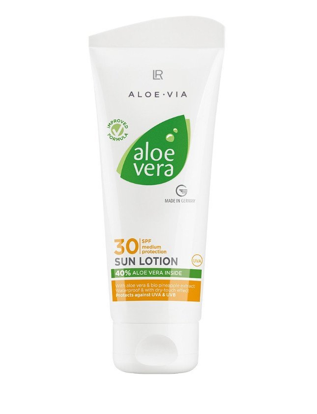 Lotion Solaire IP 30 à l'Aloe Vera LR protection solaire moyenne corps