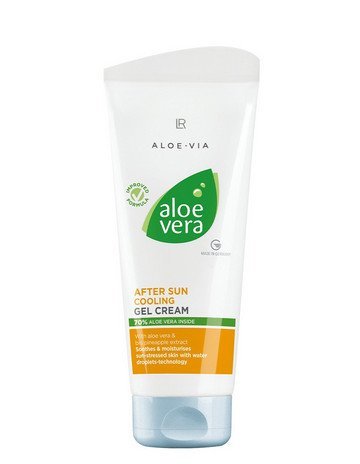 Gel Crème Après-Soleil à l'Aloe Vera LR soin apaisant et réparateur après-soleil