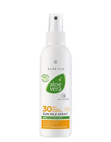 Spray Solaire pour Enfants IP 50 à l'Aloe Vera LR protection solaire haute enfant
