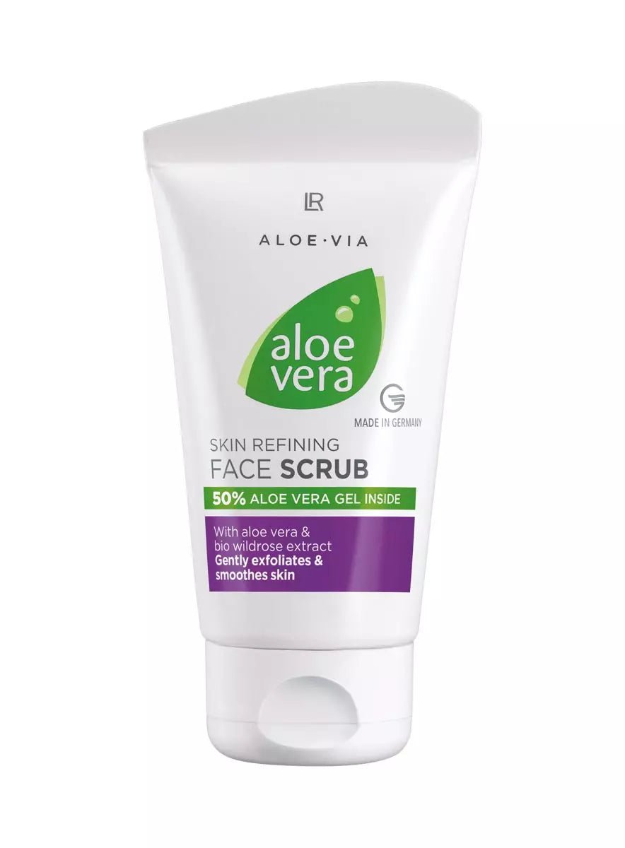 Peeling Visage à l'Aloe Vera LR exfoliant doux et purifiant peau lisse