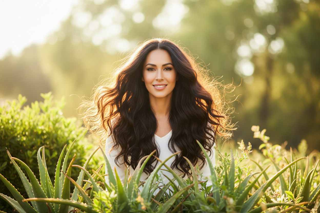 Hero Cheveux Mobile - Cheveux au vent