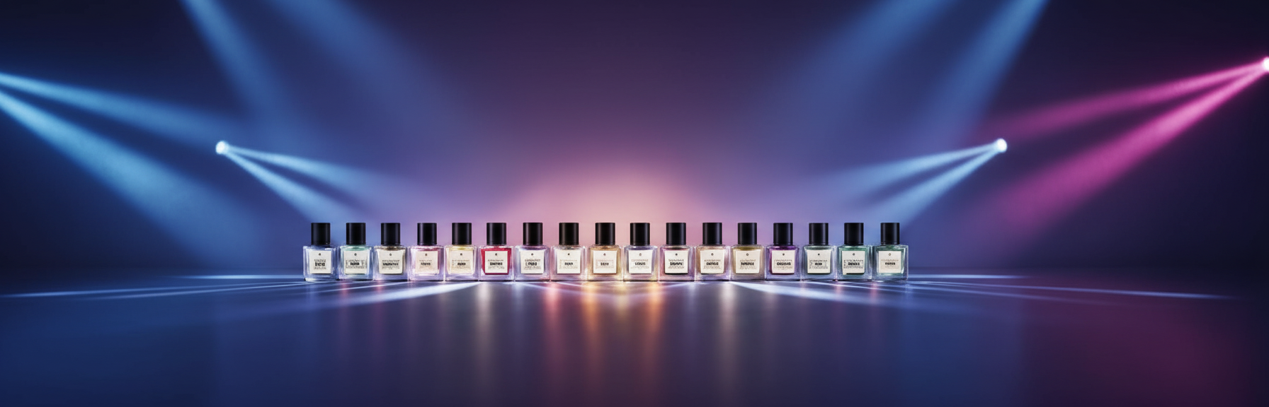 Hero Parfums - Flacons dégradé coloré