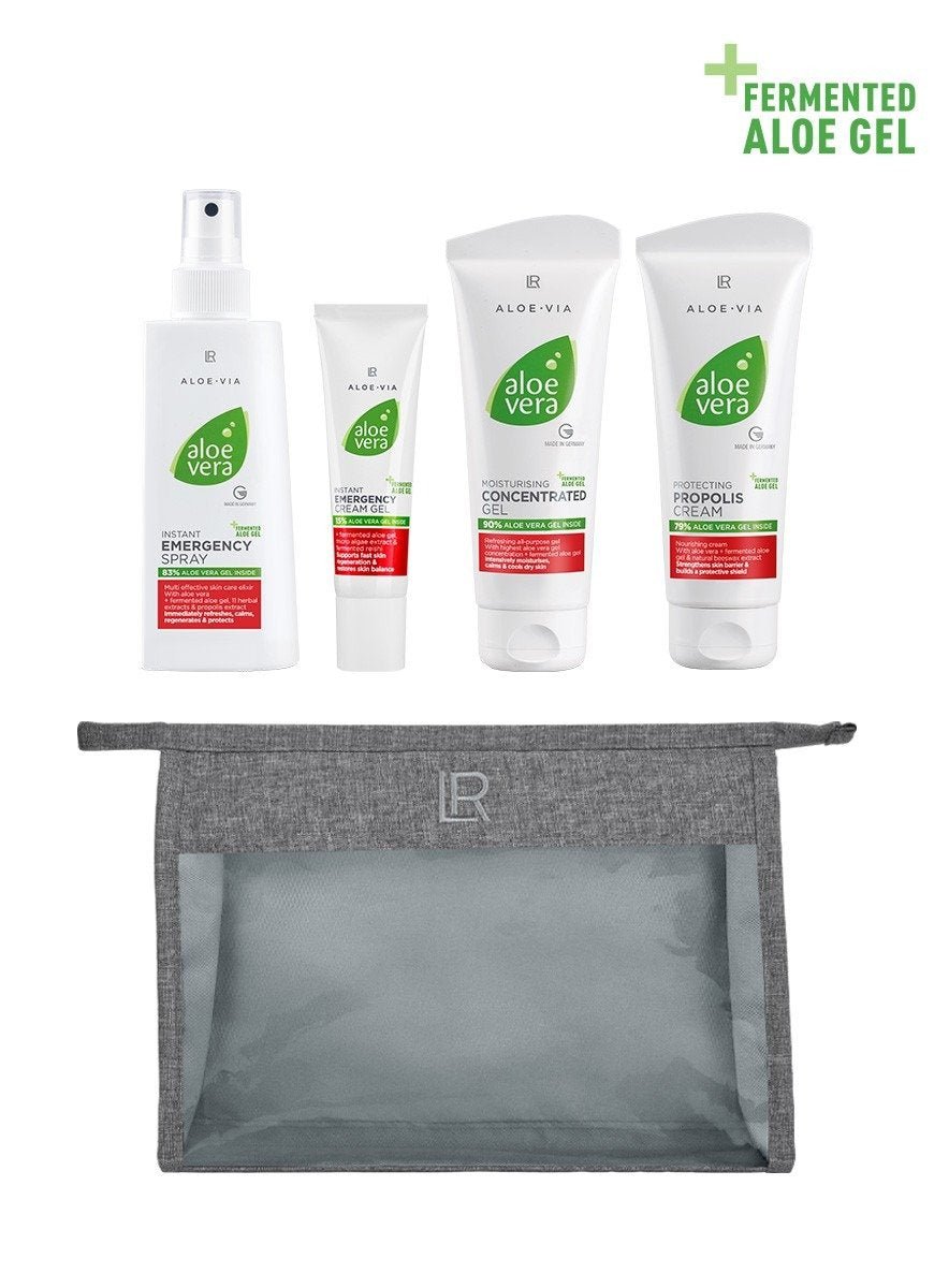 Trousse de Soins Spécial Aloe Vera LR kit soin complet voyage